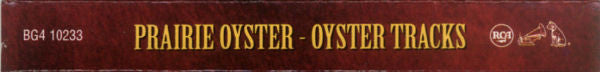 Prairie Oyster : Oyster Tracks (Cass, Album, Club, RE, Abr)