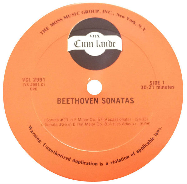 Alfred Brendel, Ludwig van Beethoven : Plays Beethoven Sonatas (2xLP, Album, Comp, Club)