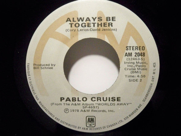 Pablo Cruise : Love Will Find A Way (7", Single)
