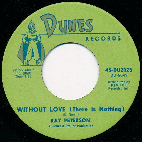Ray Peterson : Give Us Your Blessing / Without Love (There Is Nothing) (7")