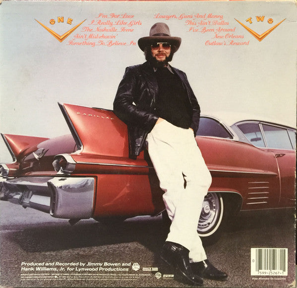 Hank Williams Jr. : Five-O (LP, Album)