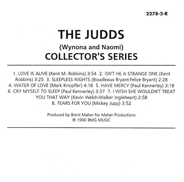 The Judds : Collector's Series (CD, Comp)