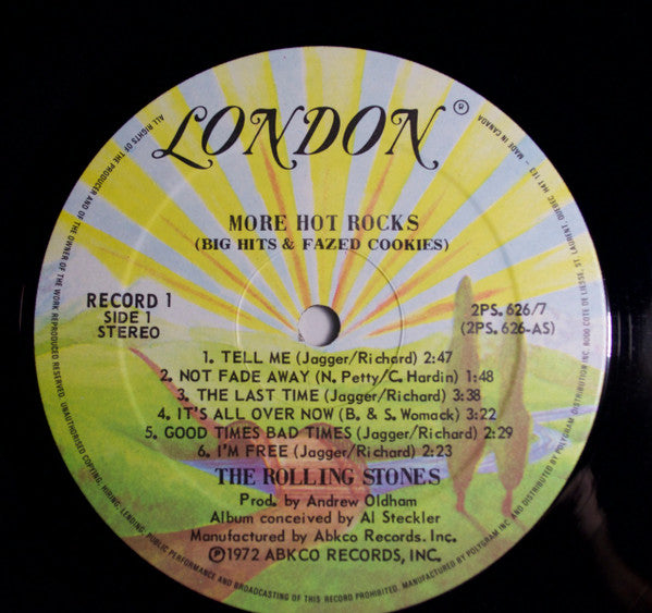 The Rolling Stones : More Hot Rocks (Big Hits & Fazed Cookies) (2xLP, Comp)