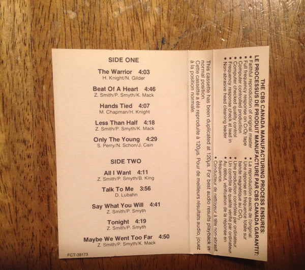 Scandal (4) Featuring Patty Smyth : Warrior (Cass, Album, Dol)