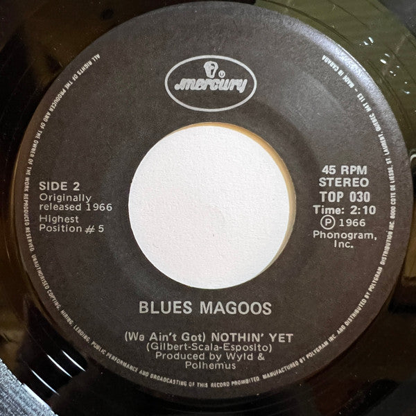 Keith (2) / Blues Magoos : 98.6 / (We Ain't Got) Nothin' Yet (7", RE)