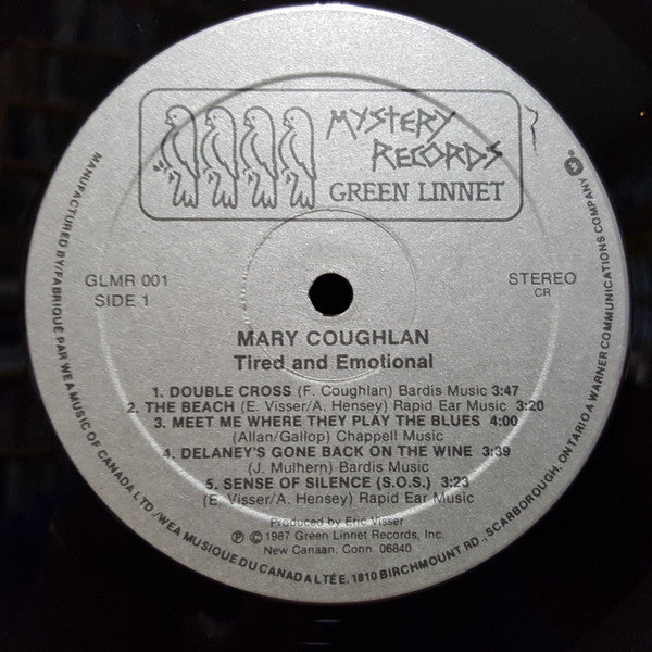 Mary Coughlan : Tired & Emotional (LP, Album)