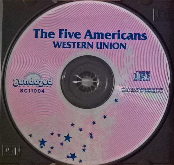 The Five Americans : Western Union (CD, Comp, Mono, RM)