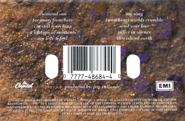 Glass Tiger : Diamond Sun (Cass, Album)