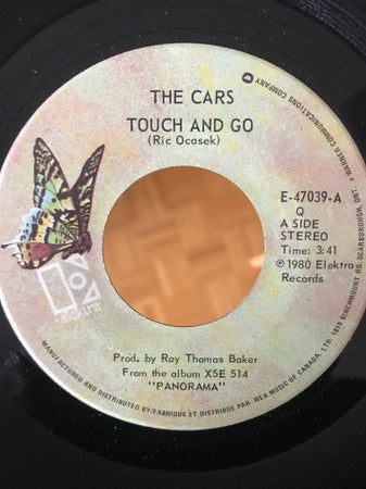 The Cars : Touch And Go (7", Single, 1st)