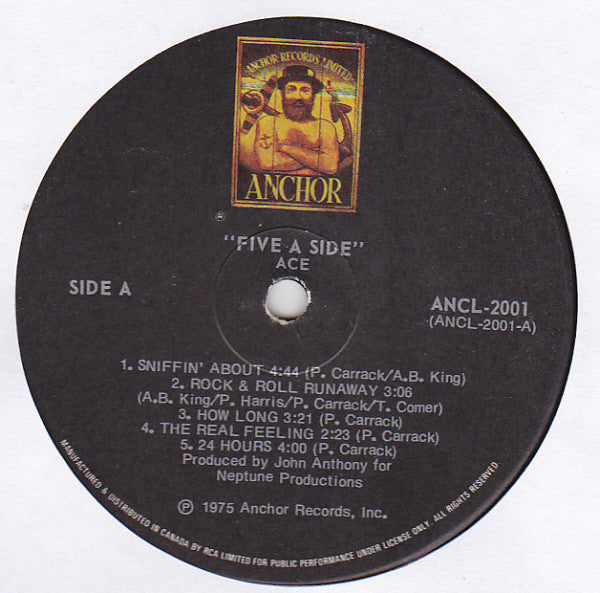 Ace (7) : Five-A-Side (LP, Album)