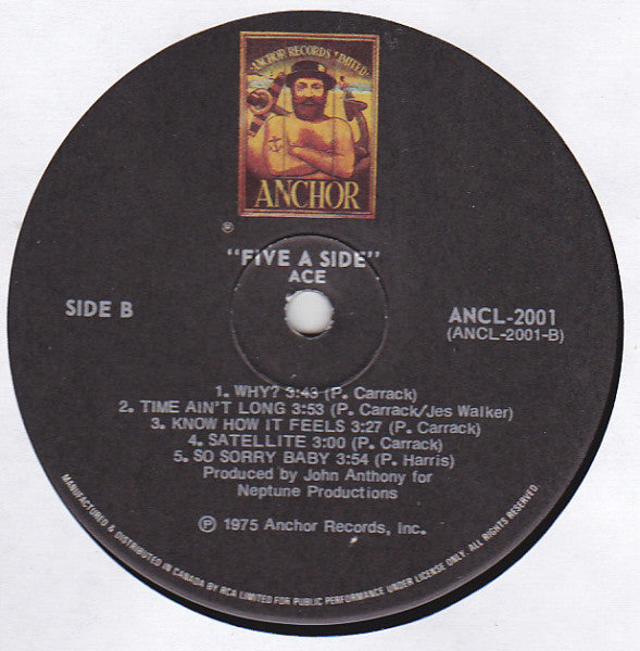 Ace (7) : Five-A-Side (LP, Album)