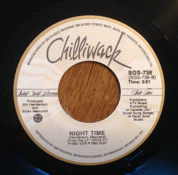 Chilliwack : Lean On Me (7", Single)