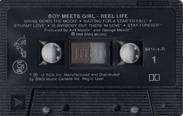 Boy Meets Girl : Reel Life (Cass, Album, Dol)