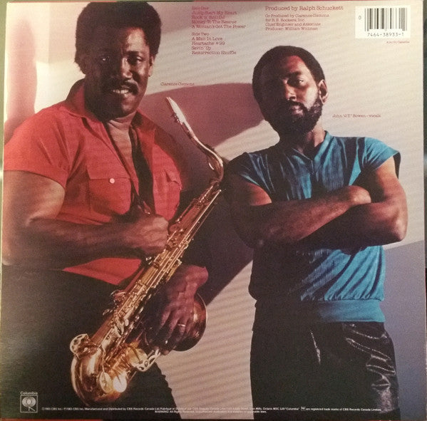 Clarence Clemons And The Red Bank Rockers : Rescue (LP, Album)