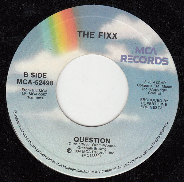 The Fixx : Sunshine In The Shade (7", Single)