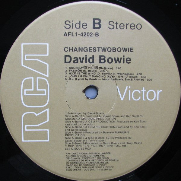 David Bowie : ChangesTwoBowie (LP, Comp)