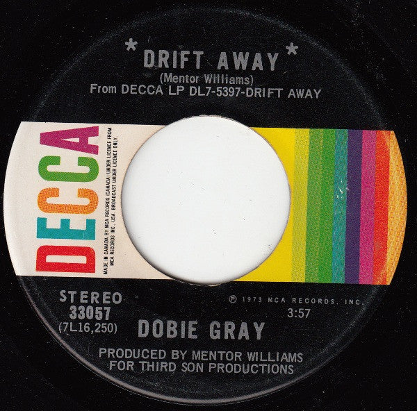 Dobie Gray : Drift Away (7", Single)