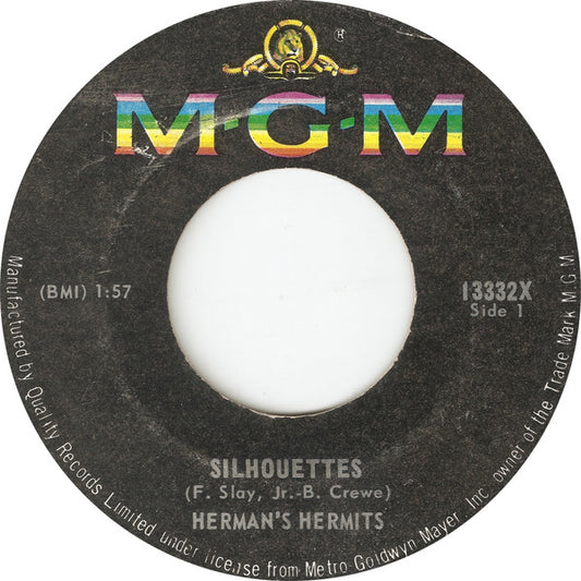 Herman's Hermits : Silhouettes (7", Single)