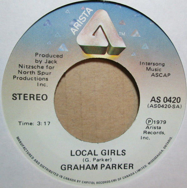 Graham Parker : Local Girls (7", Single)