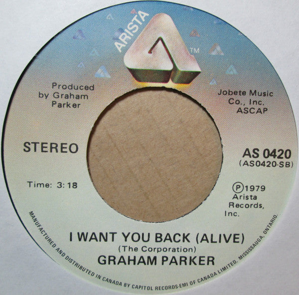 Graham Parker : Local Girls (7", Single)