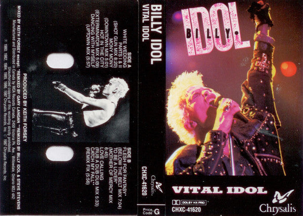 Billy Idol : Vital Idol (Cass, Comp, G, )