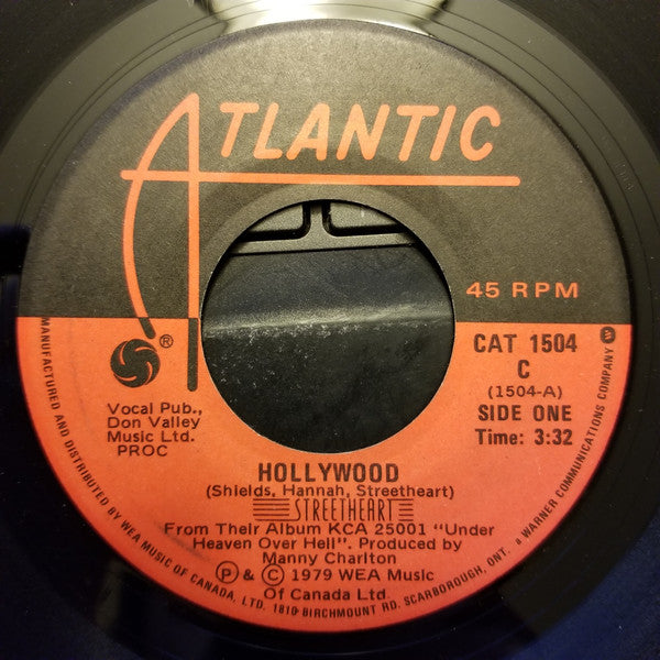 Streetheart : Hollywood (7", Single)