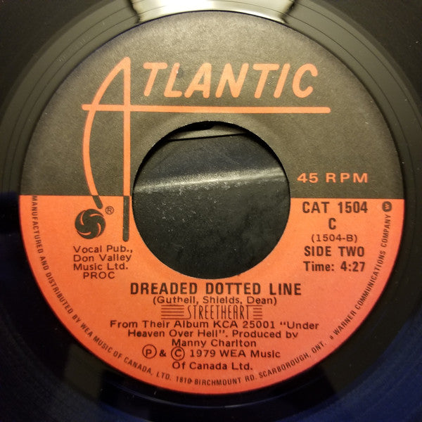 Streetheart : Hollywood (7", Single)