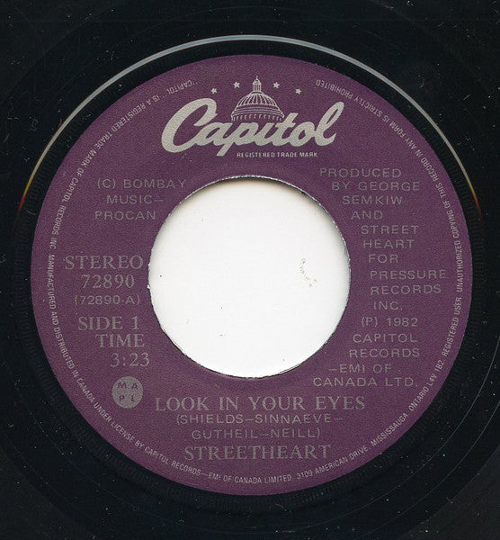 Streetheart : Look In Your Eyes (7", Single)