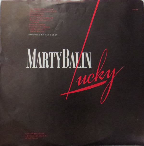 Marty Balin : Lucky (LP, Album)