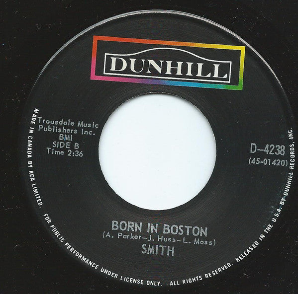 Smith (3) : What Am I Gonna Do (7", Single)