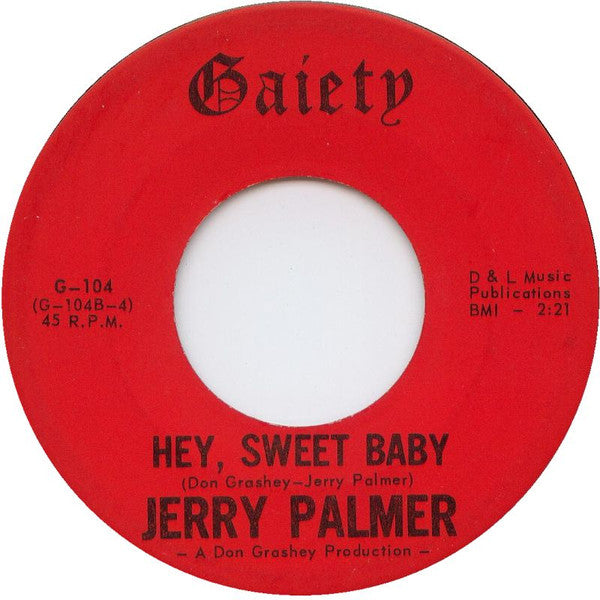 Jerry Palmer : Come Along With Me (7", Single)