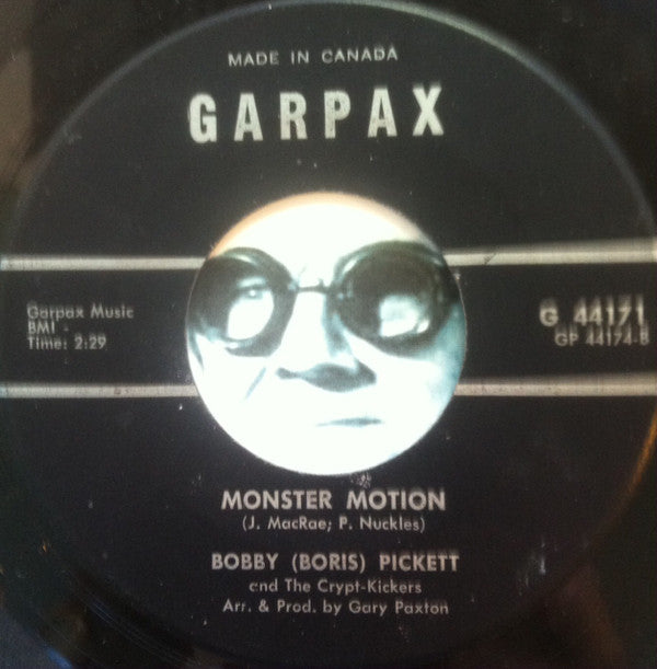 Bobby (Boris) Pickett And The Crypt-Kickers : Monsters' Holiday (7", Single)