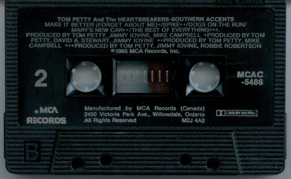 Tom Petty And The Heartbreakers : Southern Accents (Cass, Album, Dol)