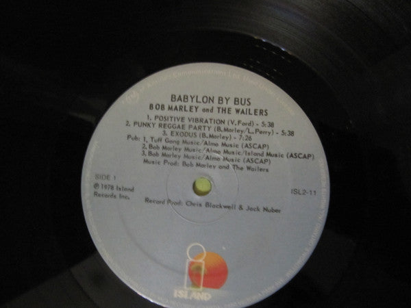 Bob Marley & The Wailers : Babylon By Bus (2xLP, Album, RE)