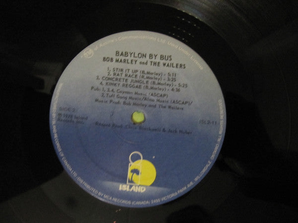 Bob Marley & The Wailers : Babylon By Bus (2xLP, Album, RE)