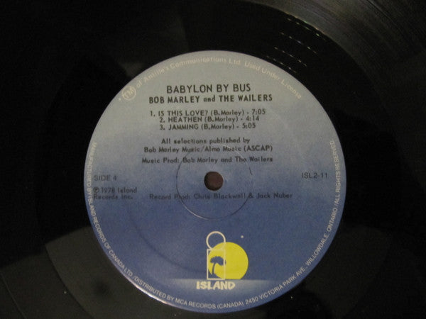 Bob Marley & The Wailers : Babylon By Bus (2xLP, Album, RE)