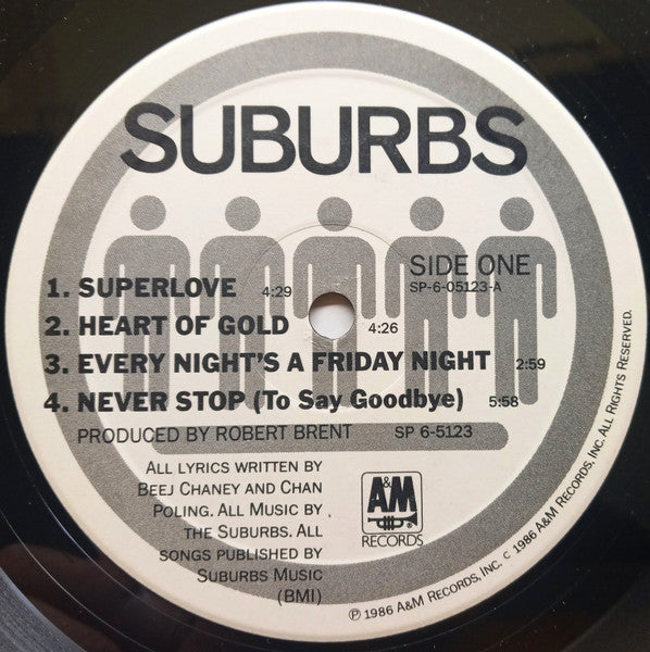 The Suburbs : Suburbs (LP, Album)