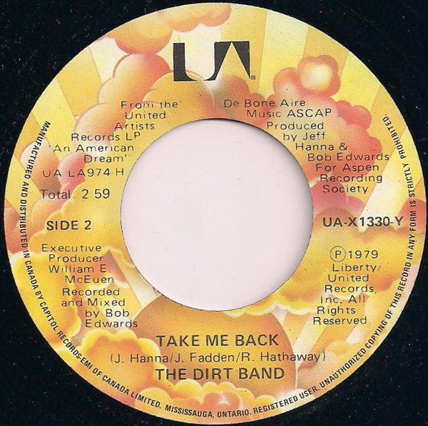 The Dirt Band : An American Dream (7", Single)