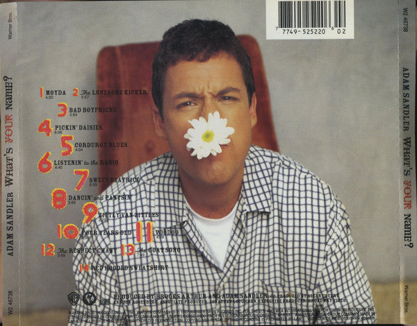 Adam Sandler : What's Your Name? (CD, Album, Club)