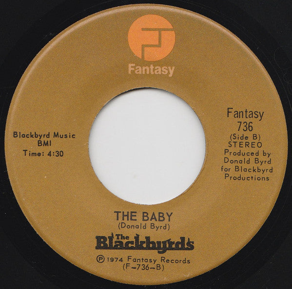 The Blackbyrds : Walking In Rhythm (7", Single)