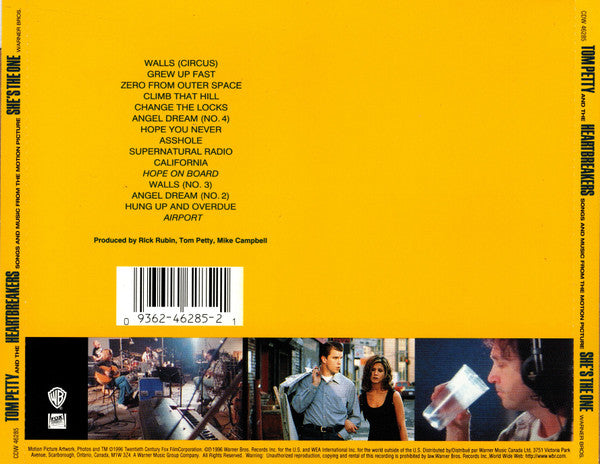 Tom Petty And The Heartbreakers : She's The One - Songs And Music From The Motion Picture (CD, Album)