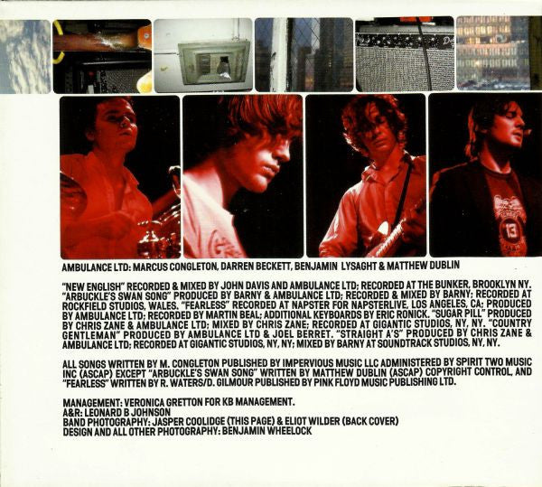 Ambulance LTD : New English EP (CD, EP)