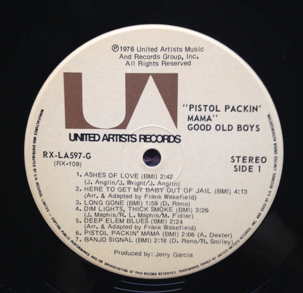 The Good Old Boys : Pistol Packin' Mama (LP, Album)