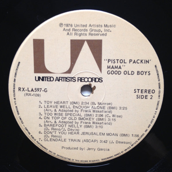 The Good Old Boys : Pistol Packin' Mama (LP, Album)