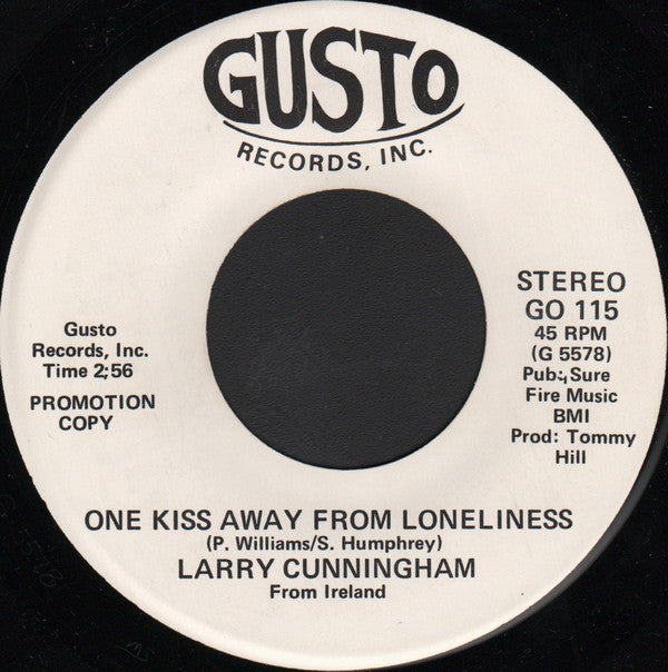 Larry Cunningham (2) : (That's How I Learned To Love) That Good Old Country Music (7", Promo)