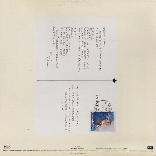 Anne Murray : Keeping In Touch (LP, Album, RE)