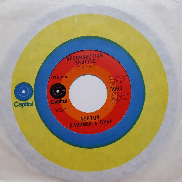 Ashton, Gardner & Dyke : Resurrection Shuffle (7", Single)
