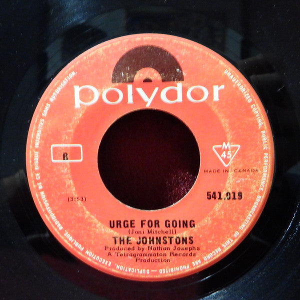 The Johnstons : Both Sides Now (7", Single)