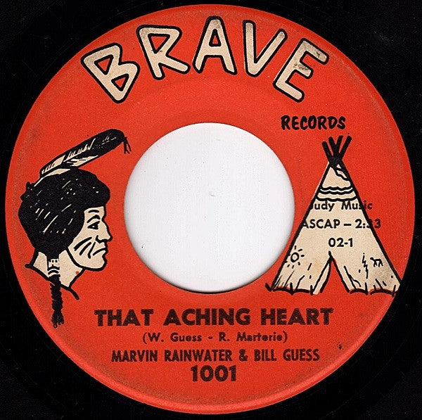 Marvin Rainwater & Bill Guess : Part Time Lover / That Aching Heart (7", Single)