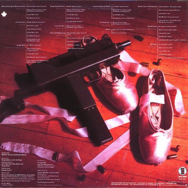 Warren Zevon : Bad Luck Streak In Dancing School (LP, Album, Don)